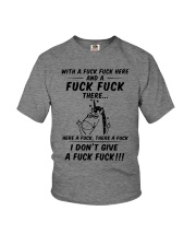 Unicorn I don't give Youth T-Shirt tile