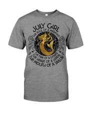 July Girl The Soul Of A Mermaid Premium Fit Mens Tee tile