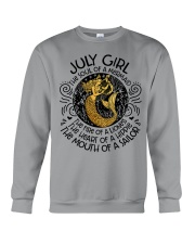 July Girl The Soul Of A Mermaid Crewneck Sweatshirt tile