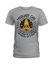 February Girl The Soul Of A Gypsy Ladies T-Shirt tile