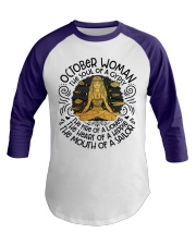 October Woman The Soul Of A Gypsy Baseball Tee tile