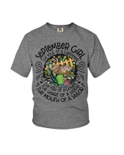 September Girl The Soul Of A Gardener Youth T-Shirt tile