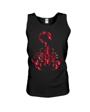 Tribal Scorpion T-Shirt Scorpio Astrology Zodiac Unisex Tank tile