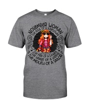 November Woman The Soul Of A Sunflower Classic T-Shirt front