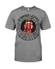 November Woman The Soul Of A Sunflower Premium Fit Mens Tee tile