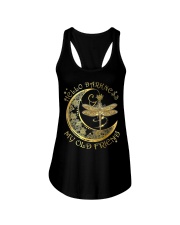 Hello Darkness My Old Friend Ladies Flowy Tank tile