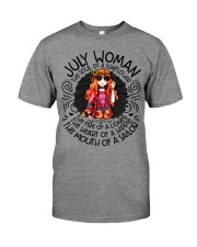 July Woman The Soul Of A Sunflower Premium Fit Mens Tee tile