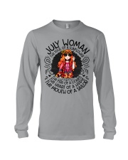 July Woman The Soul Of A Sunflower Long Sleeve Tee tile