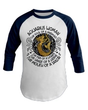 Aquarius Woman The Soul Of A Mermaid Baseball Tee tile