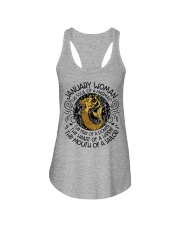 January Woman The Soul Of A Mermaid Ladies Flowy Tank tile