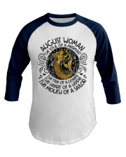 August Woman The Soul Of A Mermaid Baseball Tee tile
