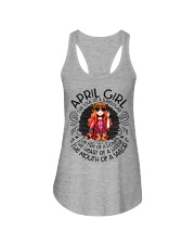 April Girl The Soul Of A Sunflower Ladies Flowy Tank tile
