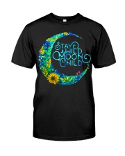 Hippie T-Shirt Stay Wild Moon Child Premium Fit Mens Tee tile