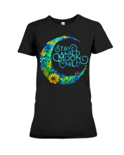 Hippie T-Shirt Stay Wild Moon Child Premium Fit Ladies Tee tile