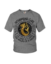 November Girl The Soul Of A Mermaid Youth T-Shirt tile