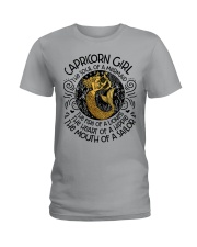 Capricorn Girl The Soul Of A Mermaid Ladies T-Shirt tile