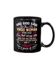 Virgo woman a heart that's made of gold Mug tile