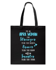 April April Tote Bag thumbnail