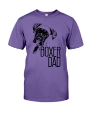 Mens Boxer Dad Dog Face T-Shirt Premium Fit Mens Tee tile