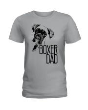 Mens Boxer Dad Dog Face T-Shirt Ladies T-Shirt tile