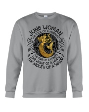 June Woman The Soul Of A Mermaid Crewneck Sweatshirt tile