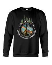 What A Wonderful World Hippie Crewneck Sweatshirt tile