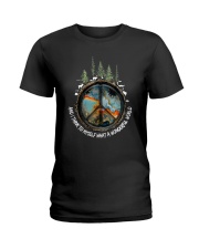 What A Wonderful World Hippie Ladies T-Shirt tile