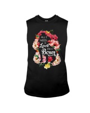 All i need is love and a Boxer Sleeveless Tee thumbnail