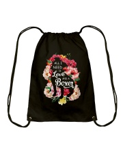 All i need is love and a Boxer Drawstring Bag thumbnail