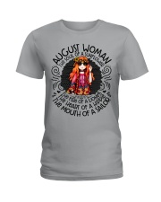 August Woman The Soul Of A Sunflower Ladies T-Shirt tile
