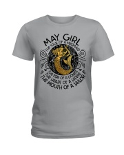 May Girl The Soul Of A Mermaid Ladies T-Shirt tile