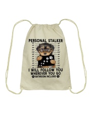 Personal Stalker I Will Follow You Morkie Lover Drawstring Bag tile