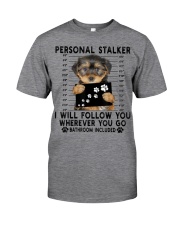 Personal Stalker I Will Follow You Morkie Lover Classic T-Shirt front