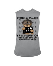 Personal Stalker I Will Follow You Morkie Lover Sleeveless Tee tile