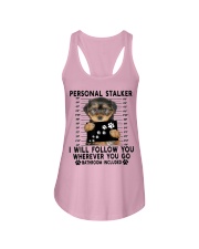 Personal Stalker I Will Follow You Morkie Lover Ladies Flowy Tank tile