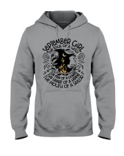 September Girl The Soul Of A Witch Hooded Sweatshirt tile