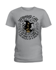 September Girl The Soul Of A Witch Ladies T-Shirt tile