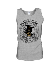 March Girl The Soul Of A Witch Unisex Tank tile