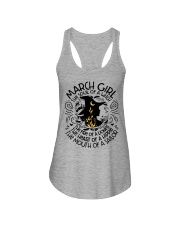 March Girl The Soul Of A Witch Ladies Flowy Tank tile