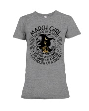 March Girl The Soul Of A Witch Premium Fit Ladies Tee tile