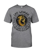 Leo Woman The Soul Of A Mermaid Classic T-Shirt front