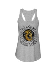 Leo Woman The Soul Of A Mermaid Ladies Flowy Tank tile