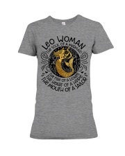 Leo Woman The Soul Of A Mermaid Premium Fit Ladies Tee tile