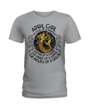 April Girl The Soul Of A Mermaid Ladies T-Shirt tile