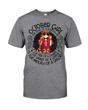 October Girl The Soul Of A Sunflower Classic T-Shirt front