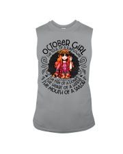 October Girl The Soul Of A Sunflower Sleeveless Tee tile