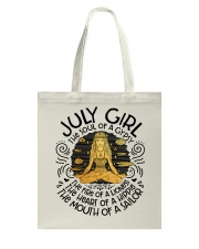 July Girl The Soul Of A Gypsy Tote Bag tile