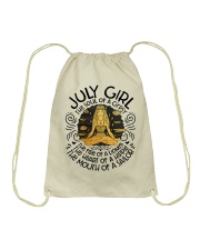 July Girl The Soul Of A Gypsy Drawstring Bag tile