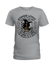 November Woman The Soul Of A Witch Ladies T-Shirt tile