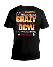 not afraid dcw V-Neck T-Shirt tile